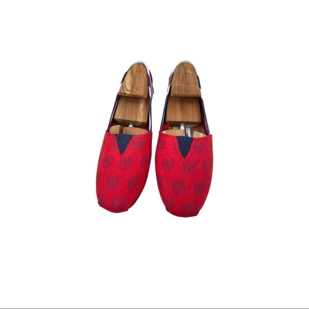 Washington Nationals Canvas Shoes sz L